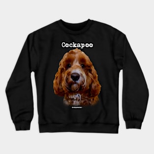 Red Cockapoo / Spoodle Dog Crewneck Sweatshirt